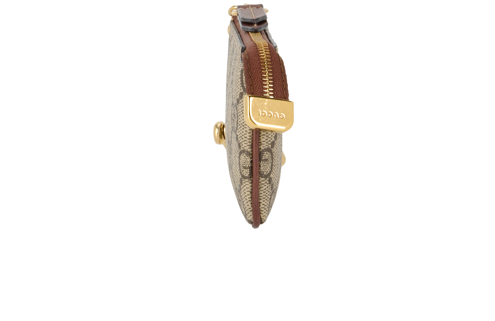 Gucci Key Pouch, &pound;190, Accessories, Beige, Canvas, Bottom view